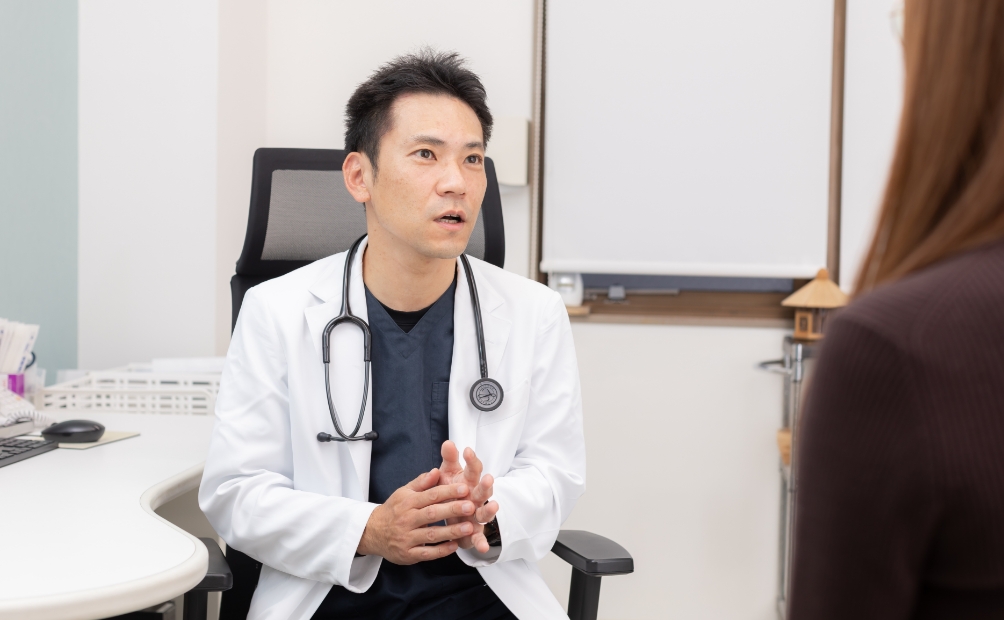 どんな症状もまずはお気軽にご相談ください。